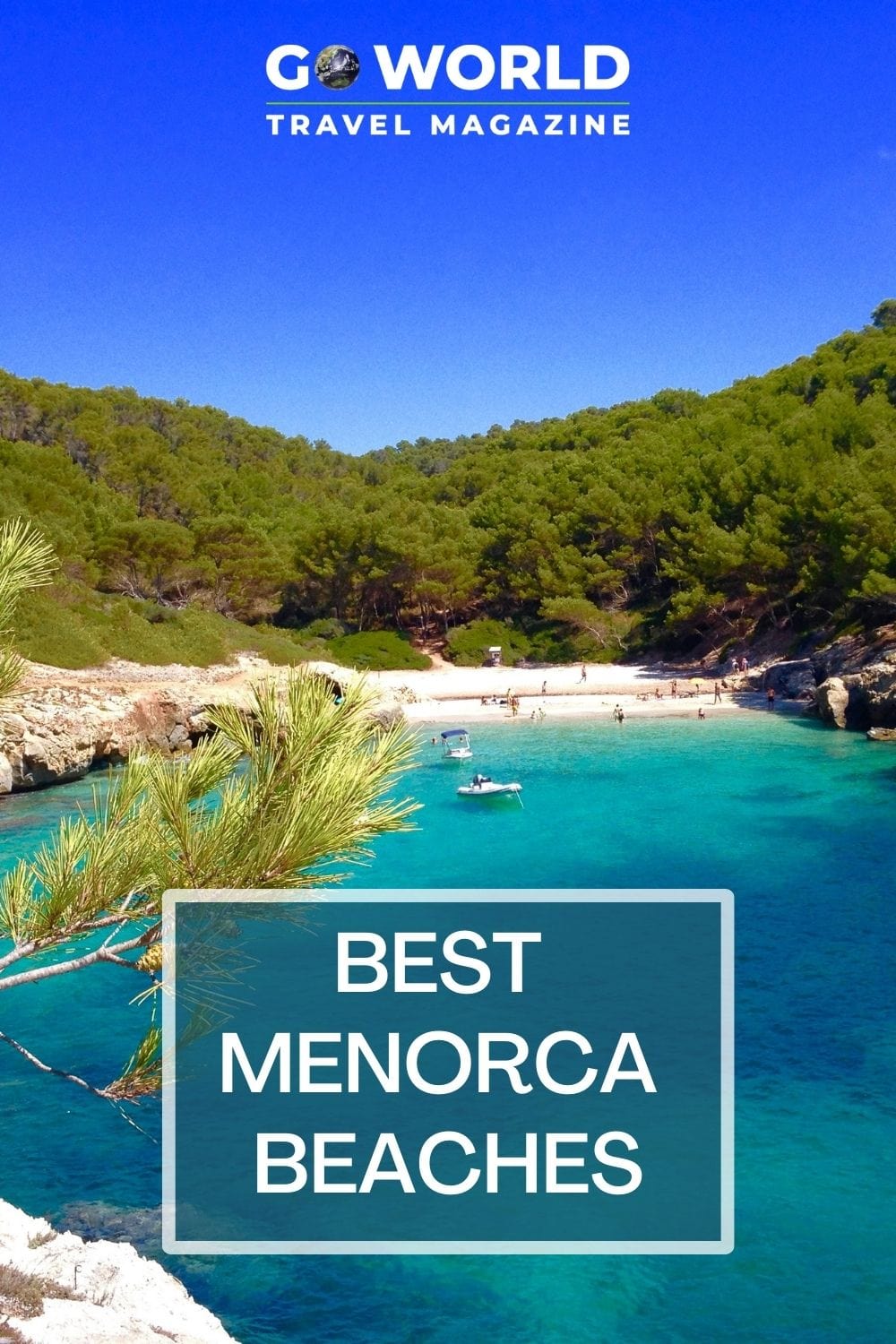This gem of the Balearic Islands is the perfect place to enjoy the tranquility of its nature with this list of the best beaches in Menorca. #Menorcabeaches #menorcaspain