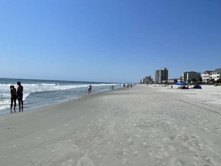 Beach in South Carolina. Photo by Janna Graber