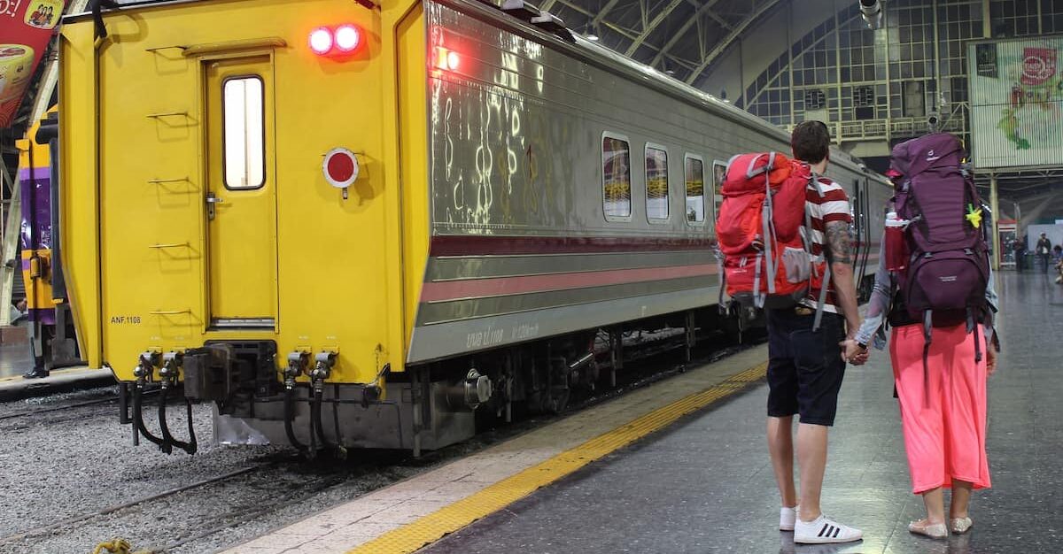 Reisen mit dem Nachtzug von Bangkok, Thailand nach Vientiane, Laos