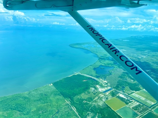 Tropic Air “puddle jumper” flight Belize
