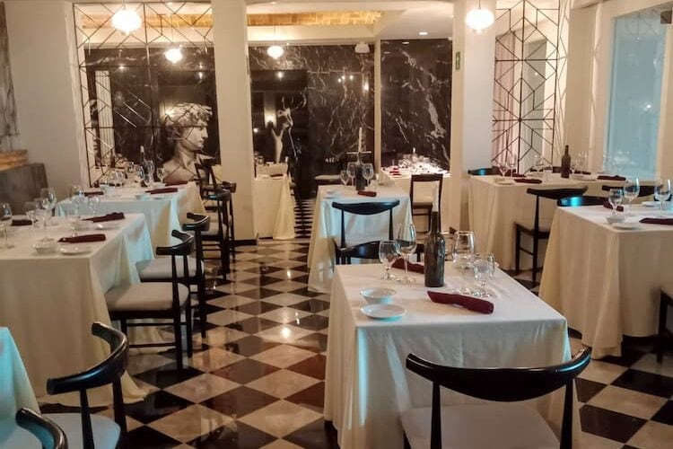 Inside Rosato, the resorts premier Italian restaurant. Photo by Sandy Page