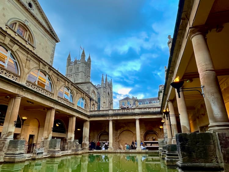 Roman Baths. Photo by Amy Laughinghouse