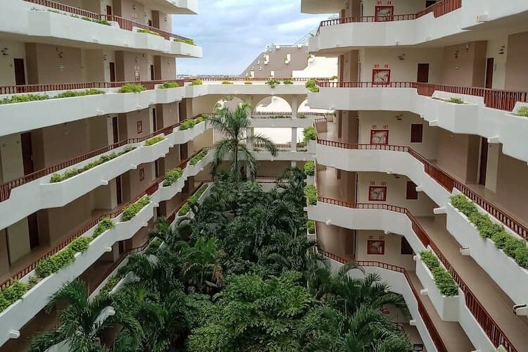 The inside of the resort. Photo by Sandy Page