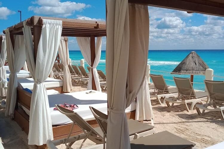 The view from the beach club is second to none. Photo by Sandy Page