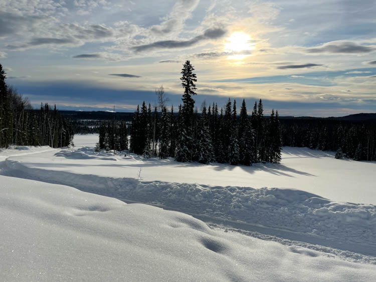 Fairbanks in winter