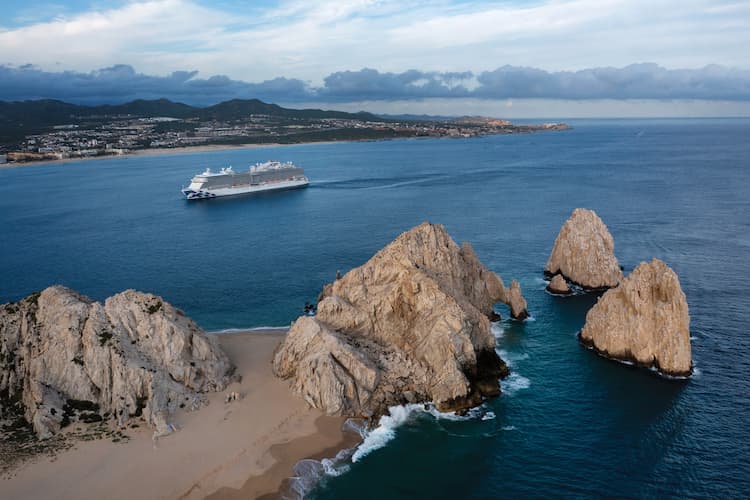 Princess ship in Cabo. Photo courtesy of Princess Cruises