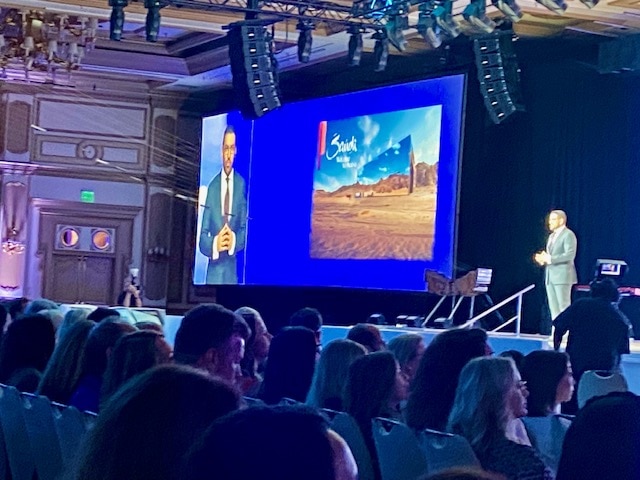 Saudi Arabia presents to thousands at Virtuoso