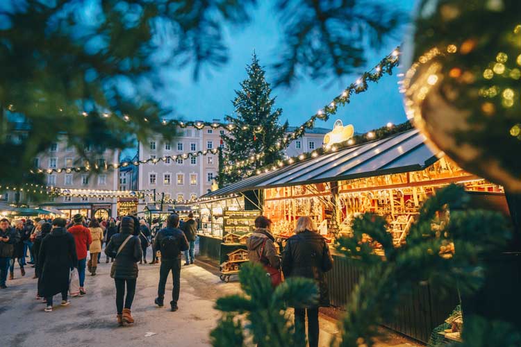 Enjoy strolling the Christmas Market