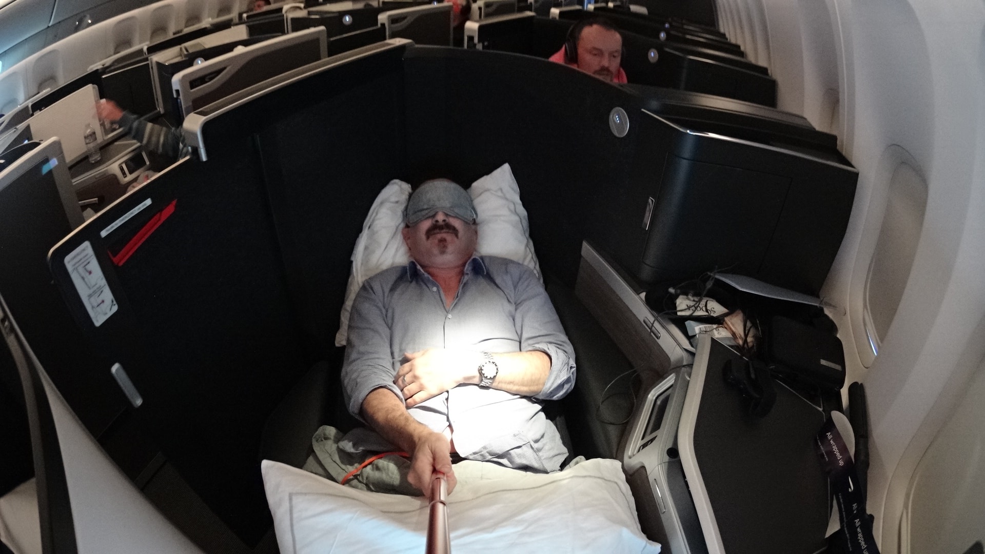 Sleeping on British Airways