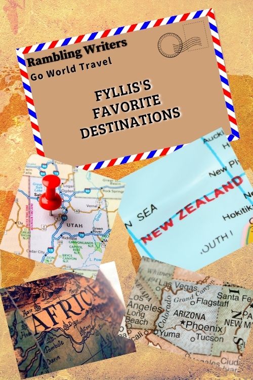 What's your favorite destination: Join Travel Blogger Fyllis on a recount to her granddaughter of her favorite destinations. #NewZealand #CowboyCollege #Arizona #UtahNationalParks