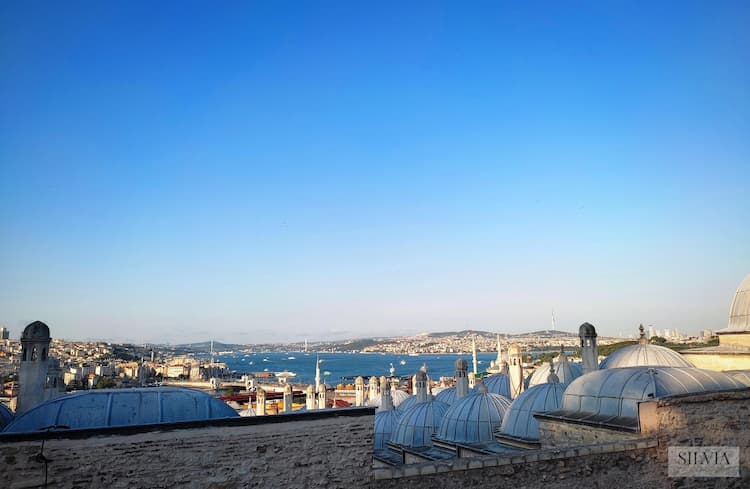 Panoramic Views from the Süleymaniye Mosque. Photo by Cristina Chui