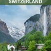 Valleys, Lakes and Waterfalls in Switzerland
