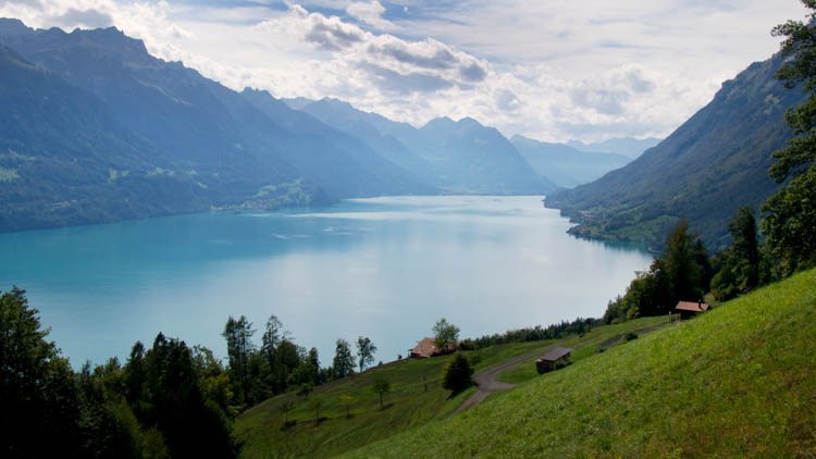 Brienzsee landscape. 