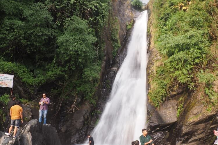 Bagsu Waterfall, near McLeod Ganj. Photo by Christopher Heise