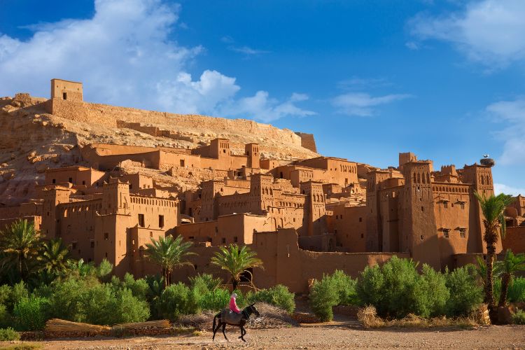 Menunggang kuda di Maroko