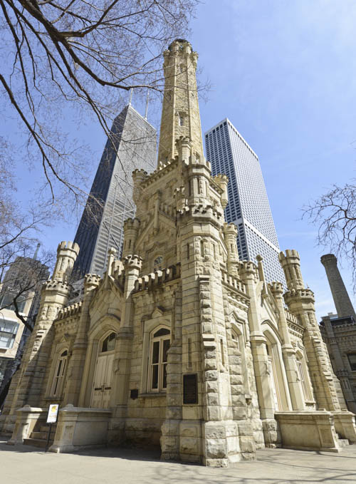 Chicago Water Tower. 