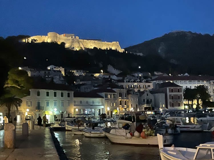 Hvar at night