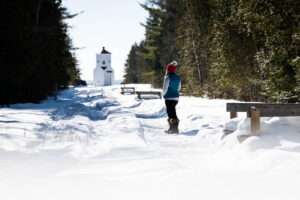 Door County Wisconsin Ridges Winter Hike