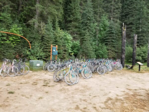 Cycling the Route of the Hiawatha Bike Trail in Northern Idaho