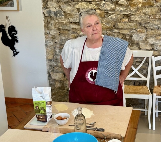 Chef Katia Francesseli at Casa Emma Italy