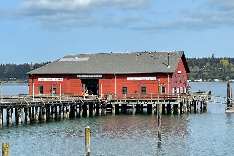 Iconic Coupeville Wharf. Photo by Debbie Stone 