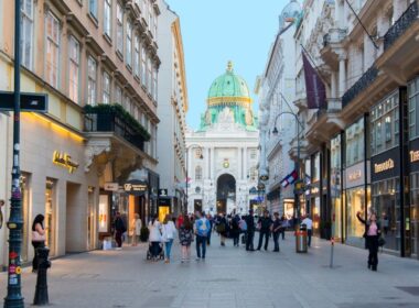 Kohlmarkt Street in the First District of Vienna, Austria. Photo by iStock