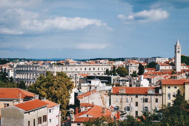 Views from Kastel Fortress