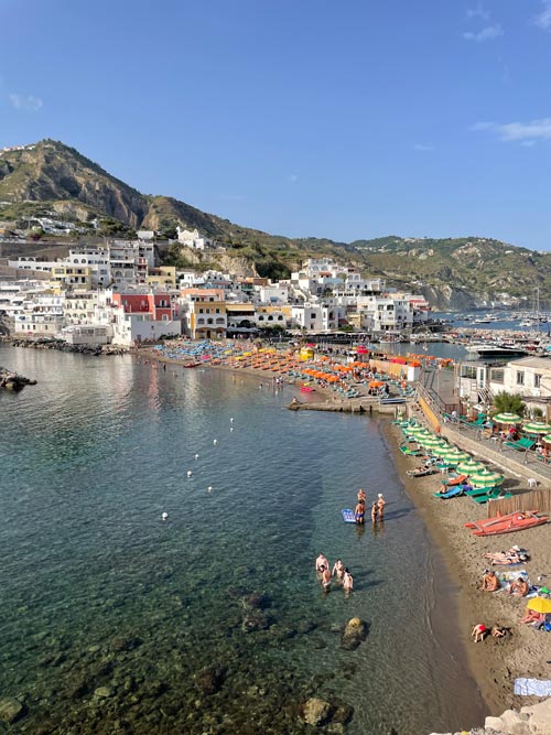 The beach at Sant’Angelo