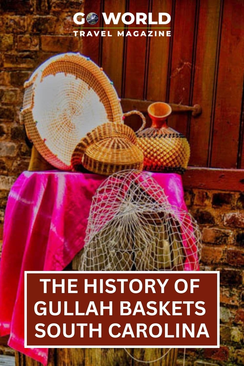Learn about the creation and history of Gullah baskets in South Carolina and the importance of remembering how this art form began in slavery. #Southcarolina #Charlestonsouthcarolina