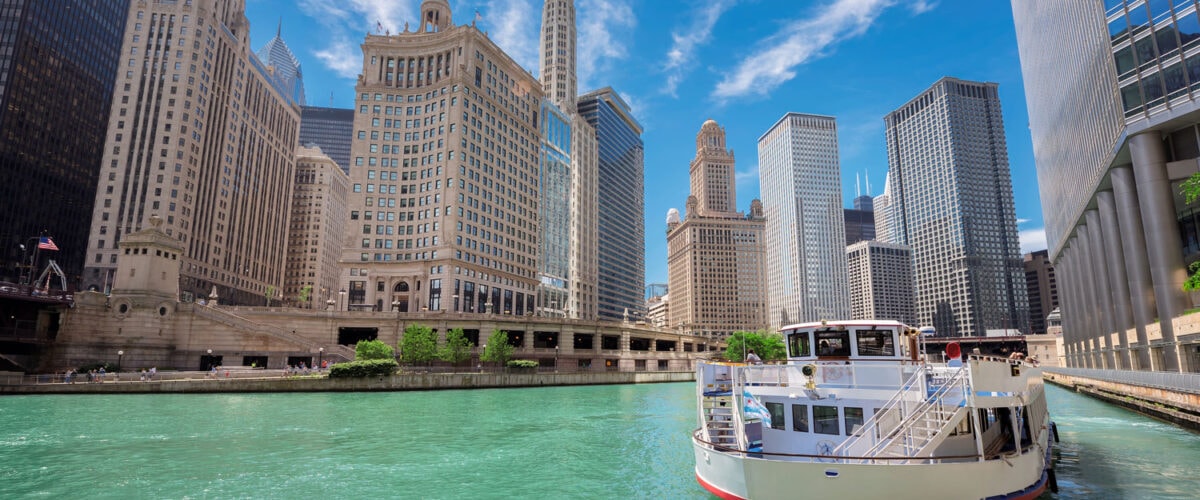 Chicago Architecture Boat tour. Photo by iStock