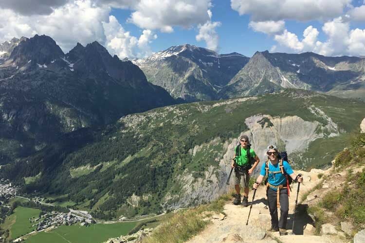 Aiguille du Tour offers novice mountaineers the opportunity to get some high-quality alpine experience. Photo by Julia Virat