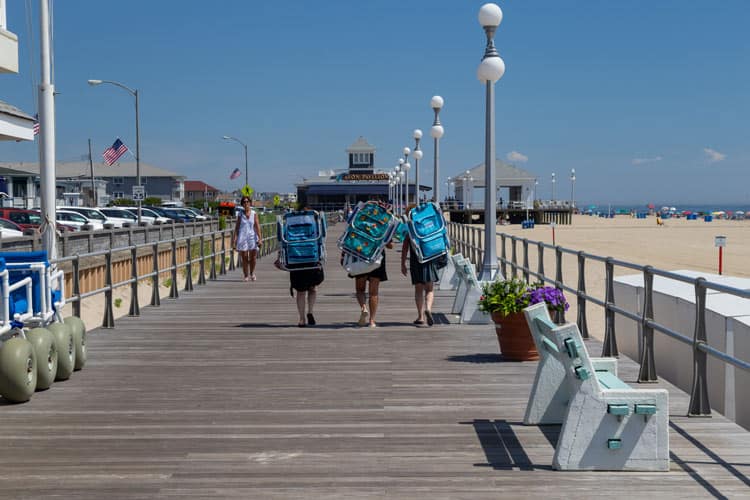 Avon by the sea in New Jersey. Photo by Monmouth County