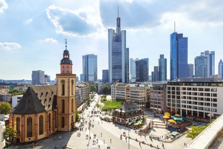 Frankfurt square