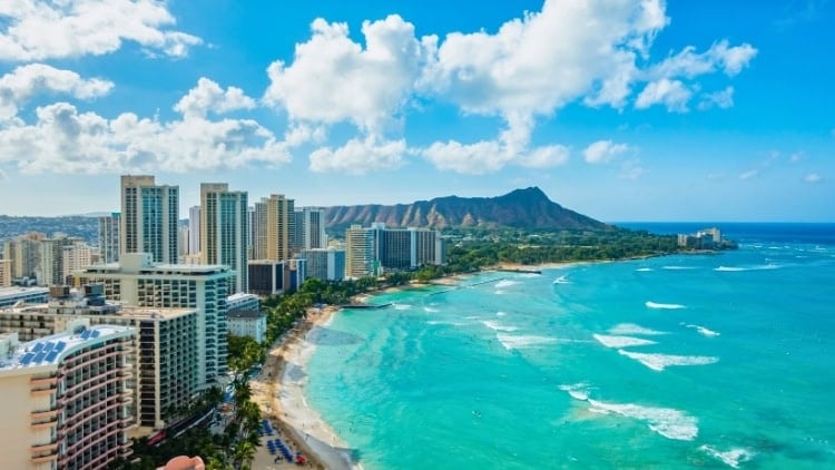 Honolulu, Hawaii. Photo by okimo from Getty Images Pro via Canva 