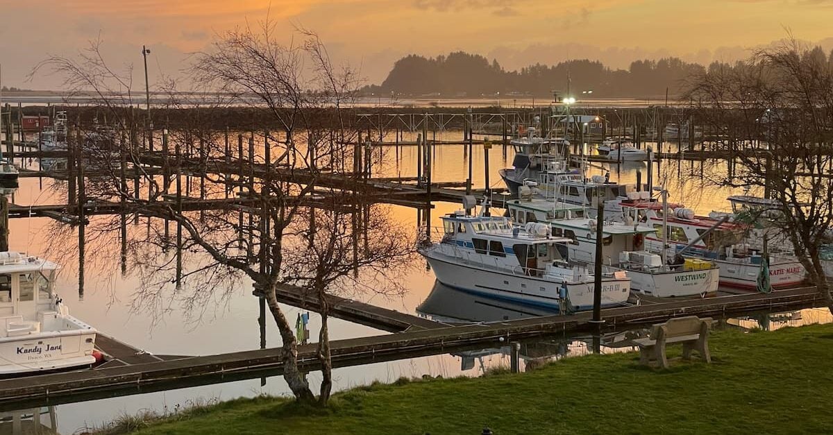 Ilwaco harbor. Photo by Debbie Stone