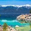 Crystal-clear waters and alpine views—Lake Tahoe is the ultimate summer escape for nature lovers and adventure seekers alike. Photo by MariuszBlach from Getty Images via Canva