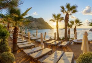 Landscape with Sol d'en Serra beach. iStock