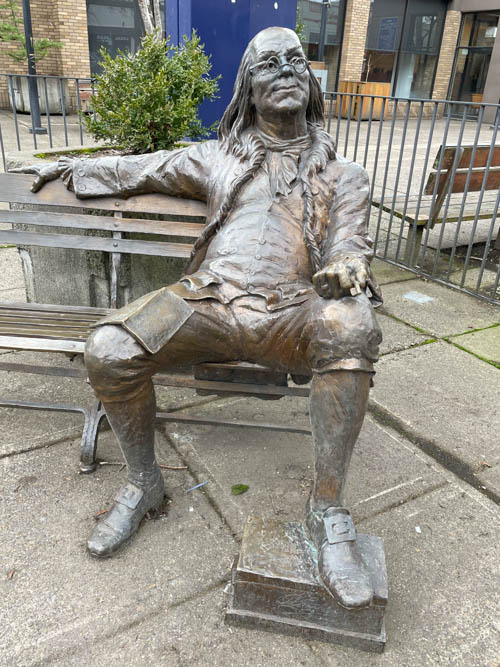 Ben Franklin bronze