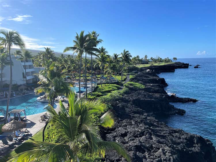 View of Outrigger Kona Resort and Spa