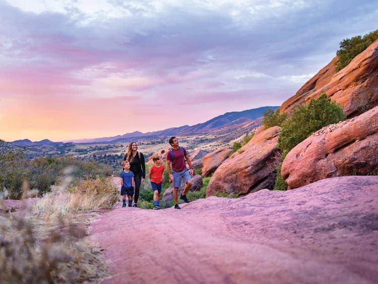 Red Rocks Hiking. Photo by Adam Bove courtesy of Visit Denver