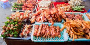 Saigon Street Food at the Ho Thi Ky Market in Ho Chi Minh City