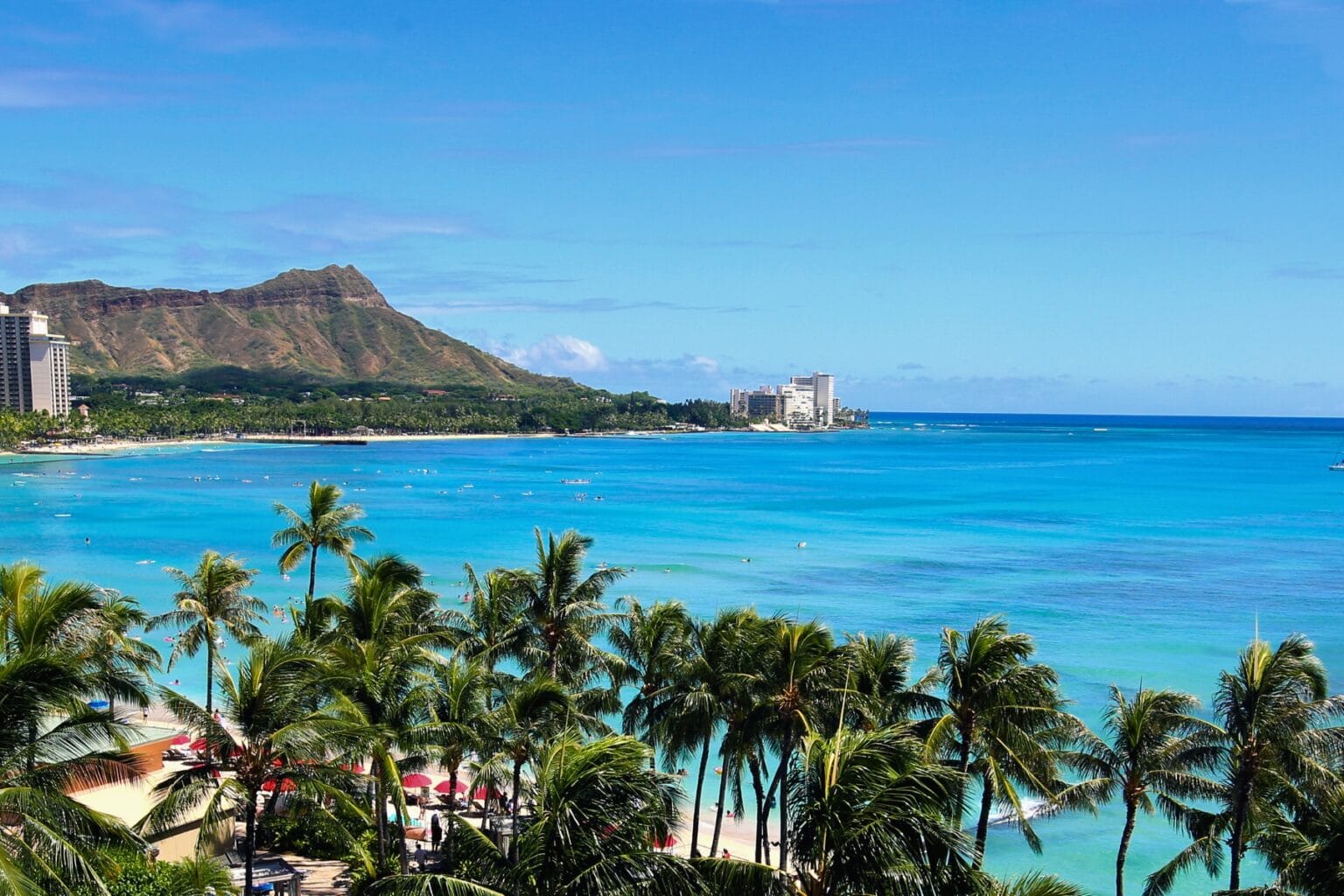 View of Diamond Head volcano in Honolulu, Hawaii. Photo by TriggerPhoto from Getty Images Signature via Canva