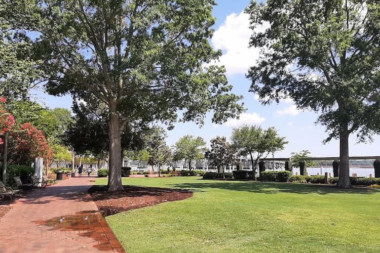 Waterfront Park in Beaufort. Photo by Erica Chatman