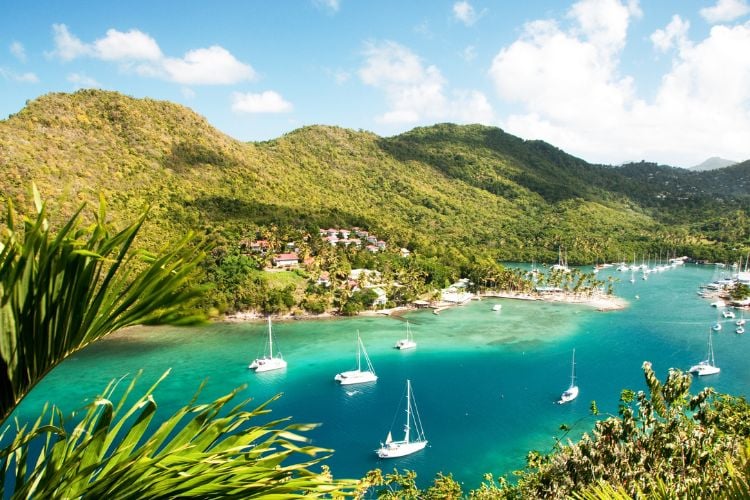 Marigot Bay St Lucia