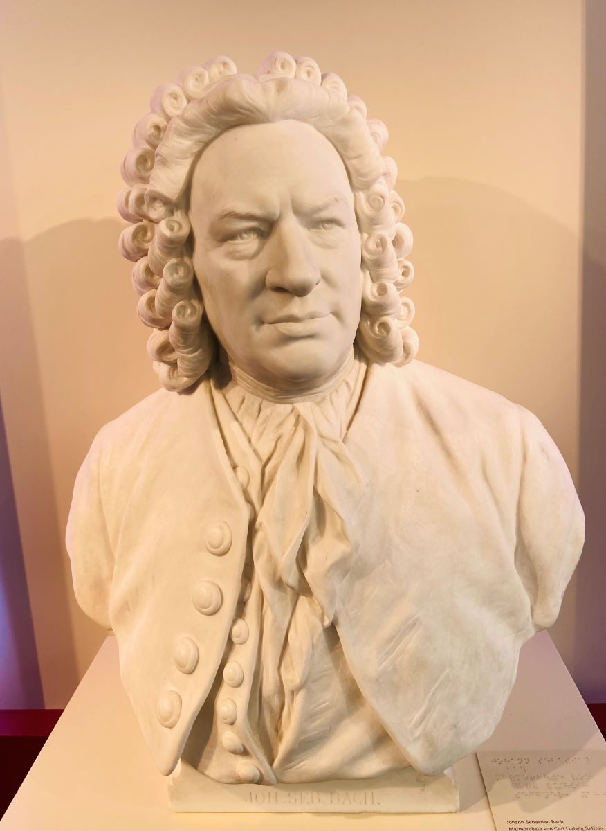 Leipzig, Germany, Bust of Bach