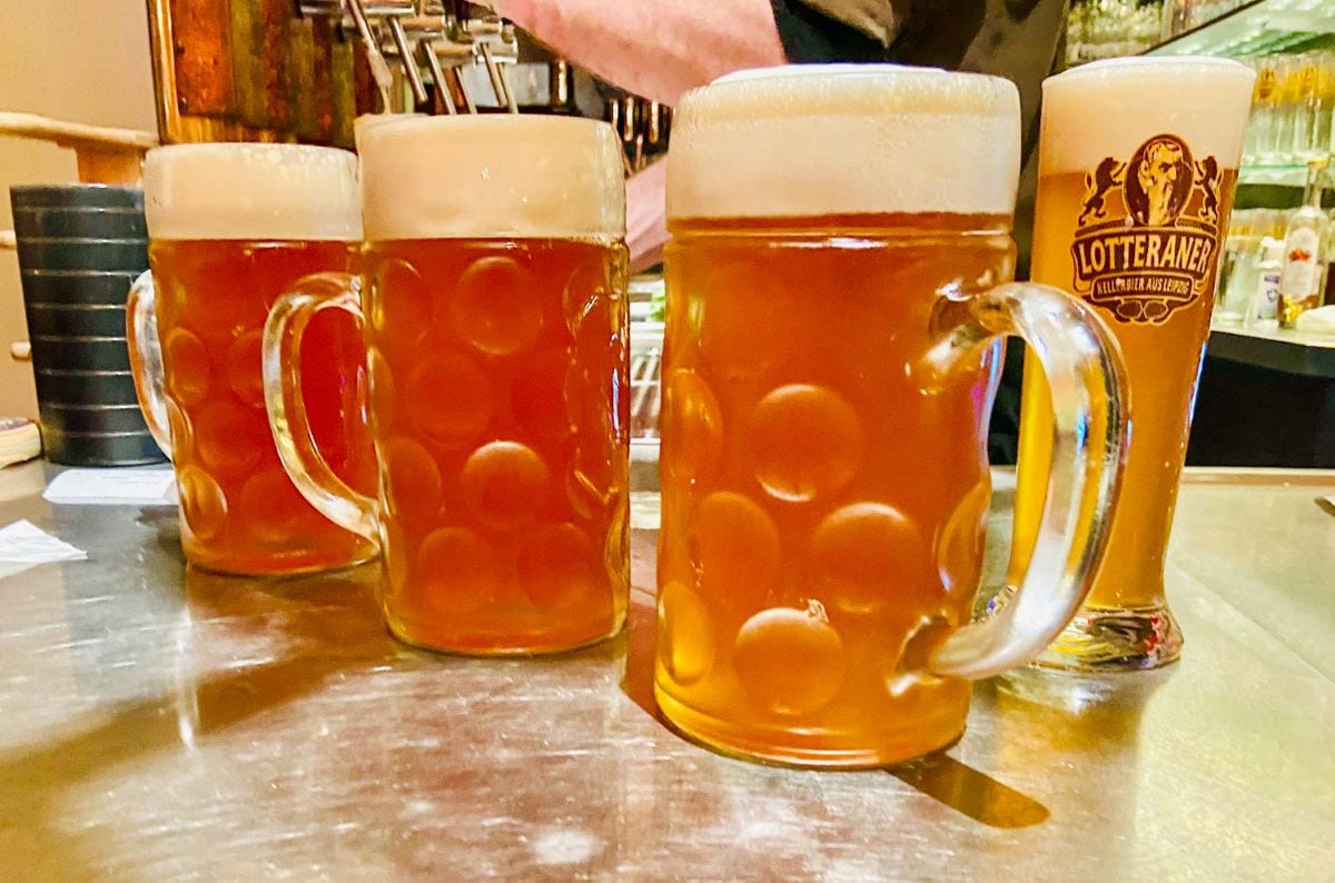 Leipzig, Germany, photo of beer