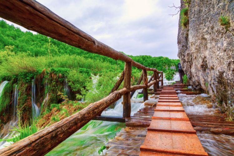 Plitvice National Park Paths and boardwalks