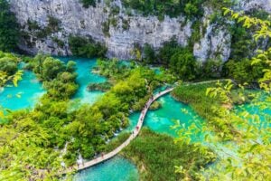 Plitvice National Park is one of Croatia's top sights. Image by SCStock from Getty Images via Canva