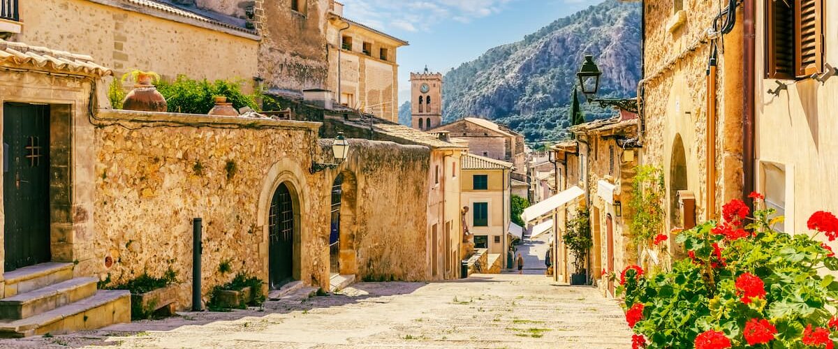 Pollenca, old village on the island Palma Mallorca, Spain. Photo by Balate Dorin, iStock