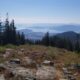 The view from Picnic Point of Lake Pend Oreille, Idaho's largest lake, from Schweitzer Mountain.